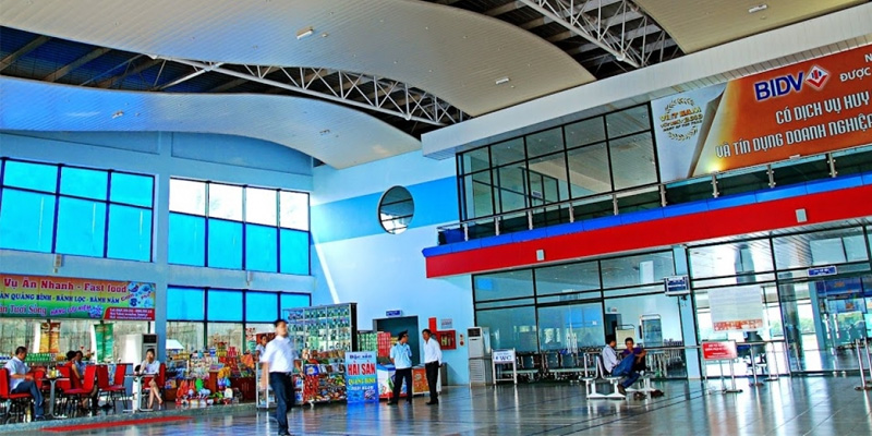 Sân bay Đồng Hới có sức chứa lớn, phục vụ đến gần 500.000 hành khách/năm
