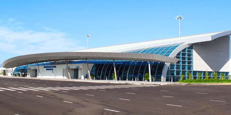 Sân bay Tuy Hòa Phú Yên được thiết kế hình nón.