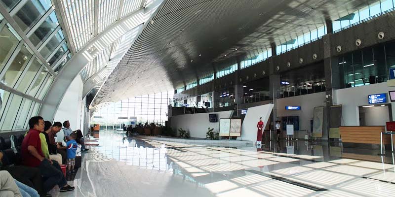 Khu vực ghế chờ tại sân bay Tuy Hòa
