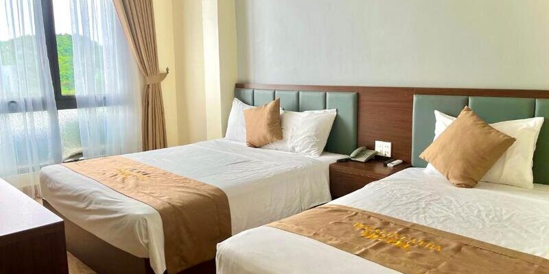 Khách sạn Cát Bà tiện nghi và chất lượng không hề thua kém các điểm du lịch nổi tiếng