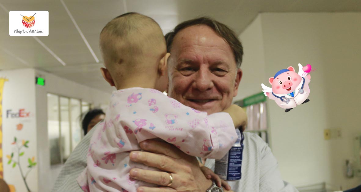 Chung tay cùng Nhịp tim Việt Nam giúp các em sớm có được trái tim khỏe mạnh