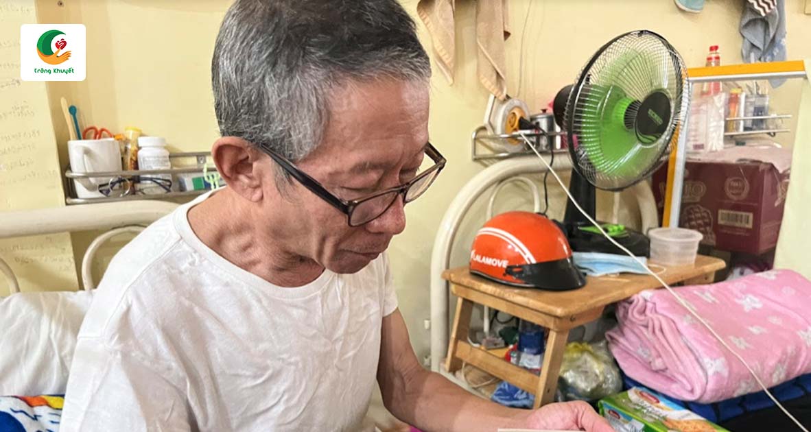 Chung tay giúp thầy Phong có thêm chi phí khám chữa bệnh trong những ngày tháng còn lại