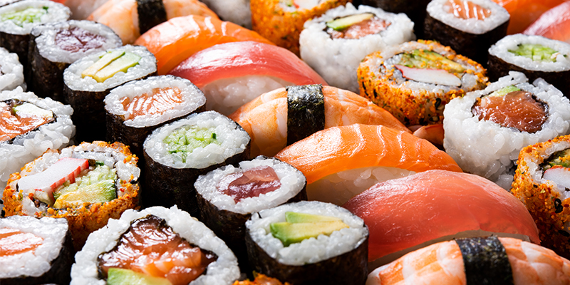 Sushi là món ăn ngon được yêu thích trên toàn thế giới.