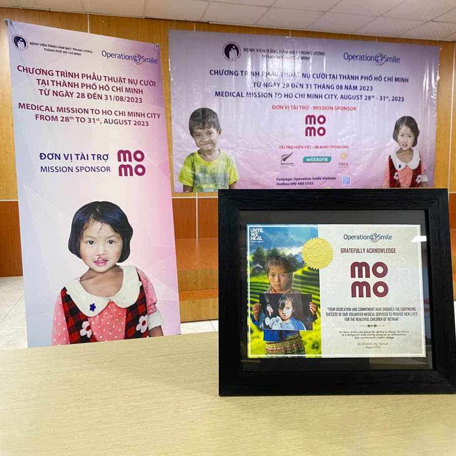 MoMo tiếp tục đồng hành Operation Smile Vietnam, giúp thêm 72 em nhỏ tìm lại nụ cười trọn vẹn
