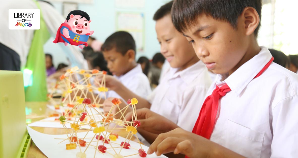 Góp Heo Vàng mang 9 Thư Viện Ước Mơ đến trẻ em ở vùng khó khăn tại Lào Cai và Hưng Yên