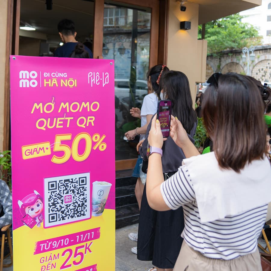 MoMo ở Hà Nội, đi cùng loạt thương hiệu lớn: Đi đến đâu, ưu đãi đến đó