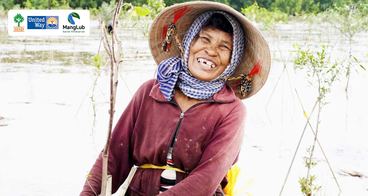 Chung tay gây quỹ trồng 1.500 cây bần tại rừng ngập mặn tại Cù Lao Dung, Sóc Trăng