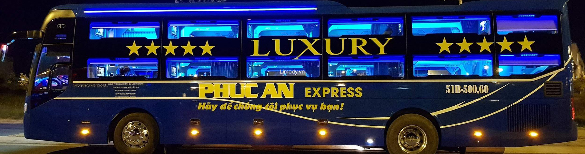 Nhà xe Phúc An Express là một trong những hãng xe giường nằm chất lượng cao, uy tín lâu năm và có đông khách hàng sử dụng. Đặc biệt là tuyến Nha Trang - Sài Gòn.