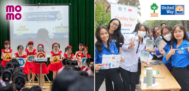 3.300 em học sinh tại 3 trường học ở Hà Nội đã được trang bị kiến thức cần thiết và bổ ích về an toàn giao thông