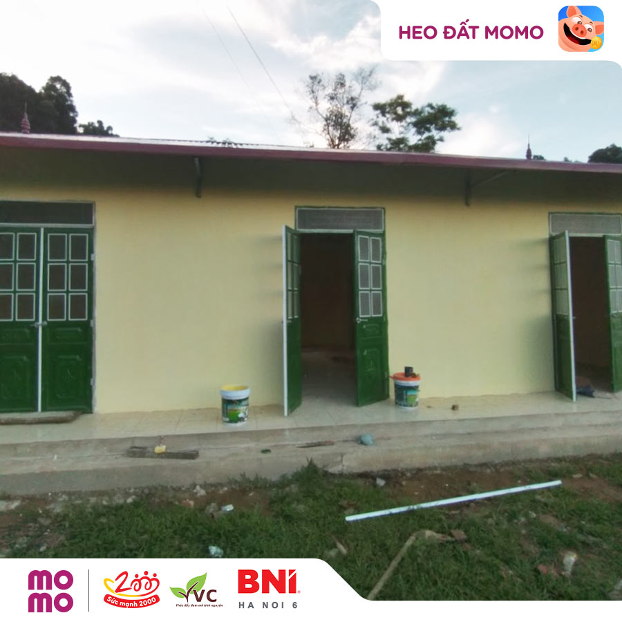 Khánh thành trường mới tặng 61 em nhỏ và thầy trò điểm trường Ca Tâu