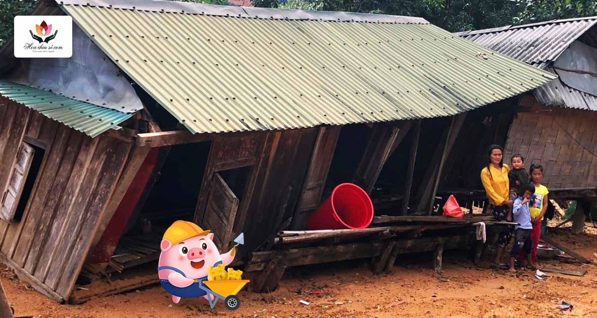 Xây 9 ngôi nhà tình thương tặng các hộ dân nghèo tại huyện Hướng Hóa, tỉnh Quảng Trị (Đợt 1/2024)