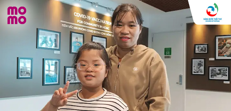 Hỗ trợ chi phí điều trị mắt, tìm lại ánh sáng cho bé Lê Ái Châu