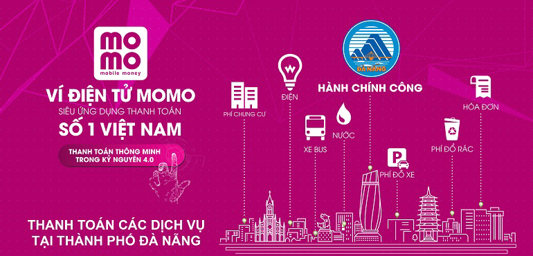 Đà Nẵng triển khai thanh toán hành chính công qua Ví điện tử MoMo