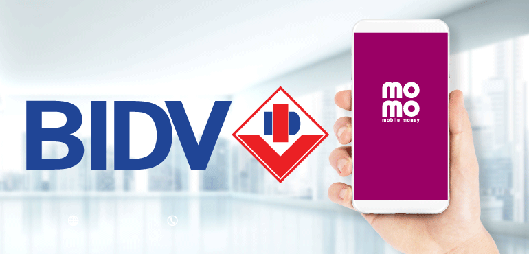 Hướng dẫn liên kết Ví MoMo với tài khoản Ngân hàng BIDV