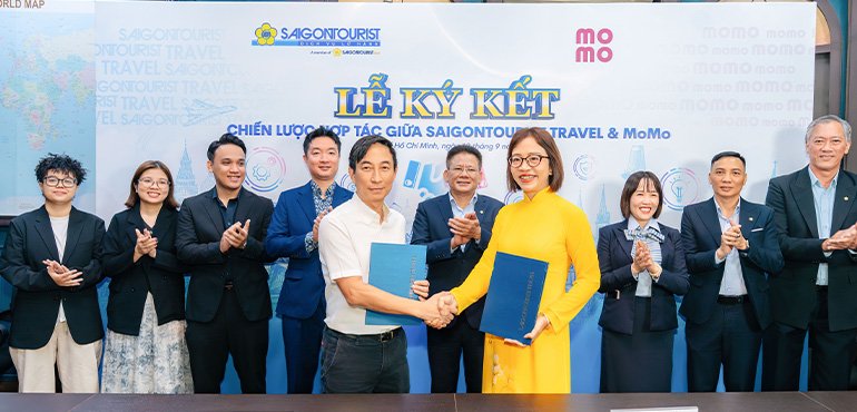 MoMo và Saigontourist Travel công bố hợp tác chiến lược, kết nối hành trình du lịch quốc tế từ đặt tour đến thanh toán liền mạc