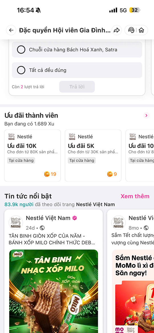 Bước cuối cùng để nhận ưu đãi