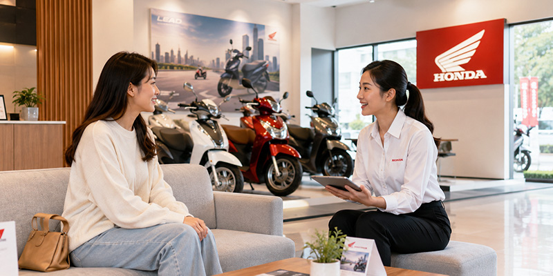 mua trả góp xe vision