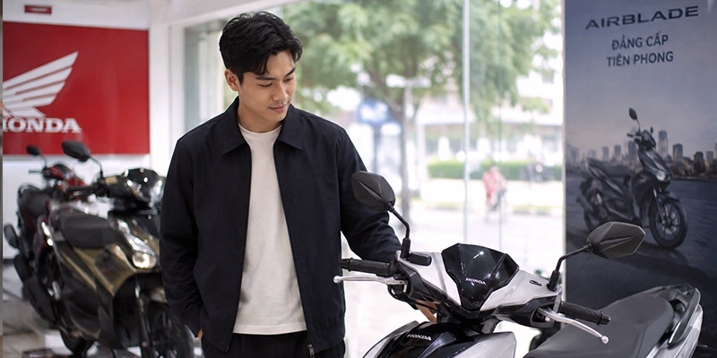 mua xe air blade cũ trả góp tphcm