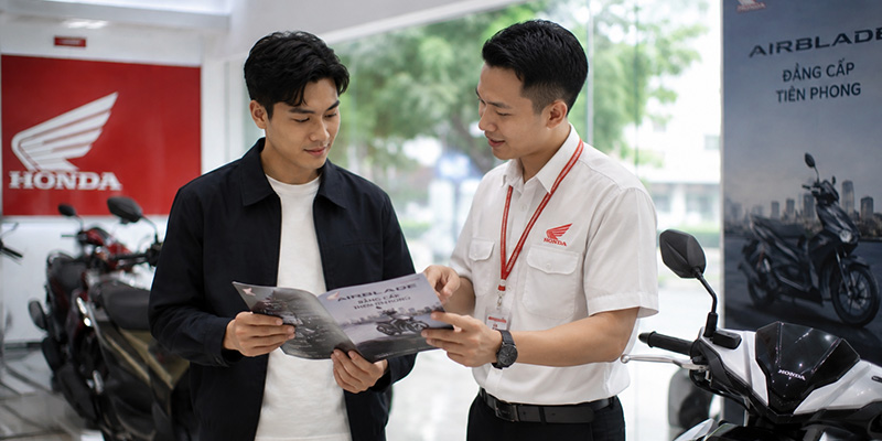 mua xe air blade trả góp lãi suất 0