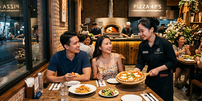 pizza 4p có dùng được ví trả sau không