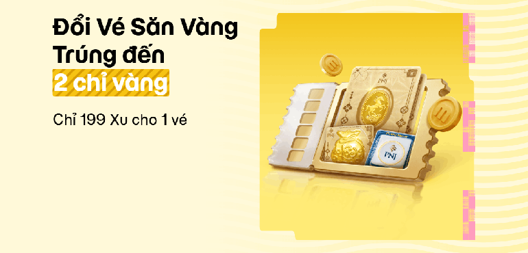 Vé Săn Vàng: Thủ tục nhận thưởng