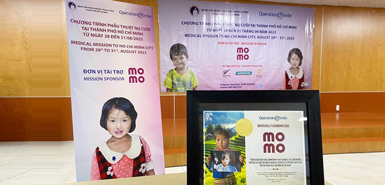 MoMo tiếp tục đồng hành Operation Smile Vietnam, giúp thêm 72 em nhỏ tìm lại nụ cười trọn vẹn