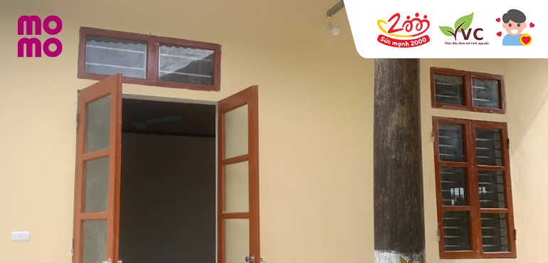 Lớp học mới được khánh thành tặng thầy trò điểm trường Pà Ca