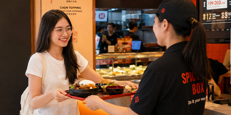 spicy box thanh toán ví trả sau