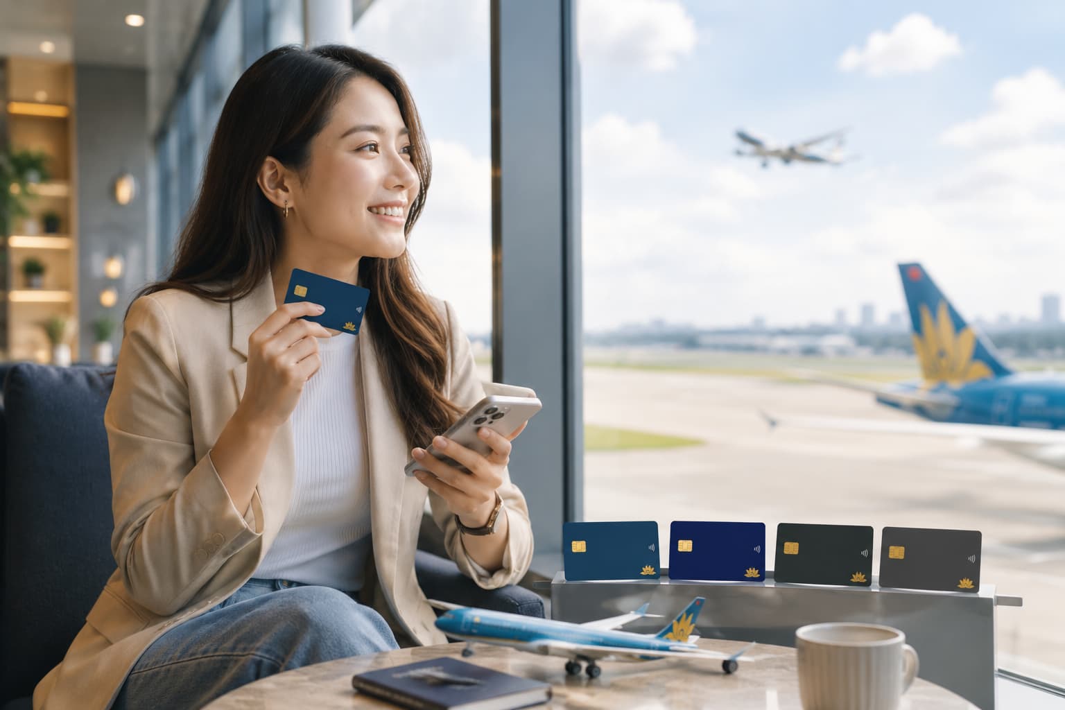 thẻ tín dụng tích dặm vietnam airlines