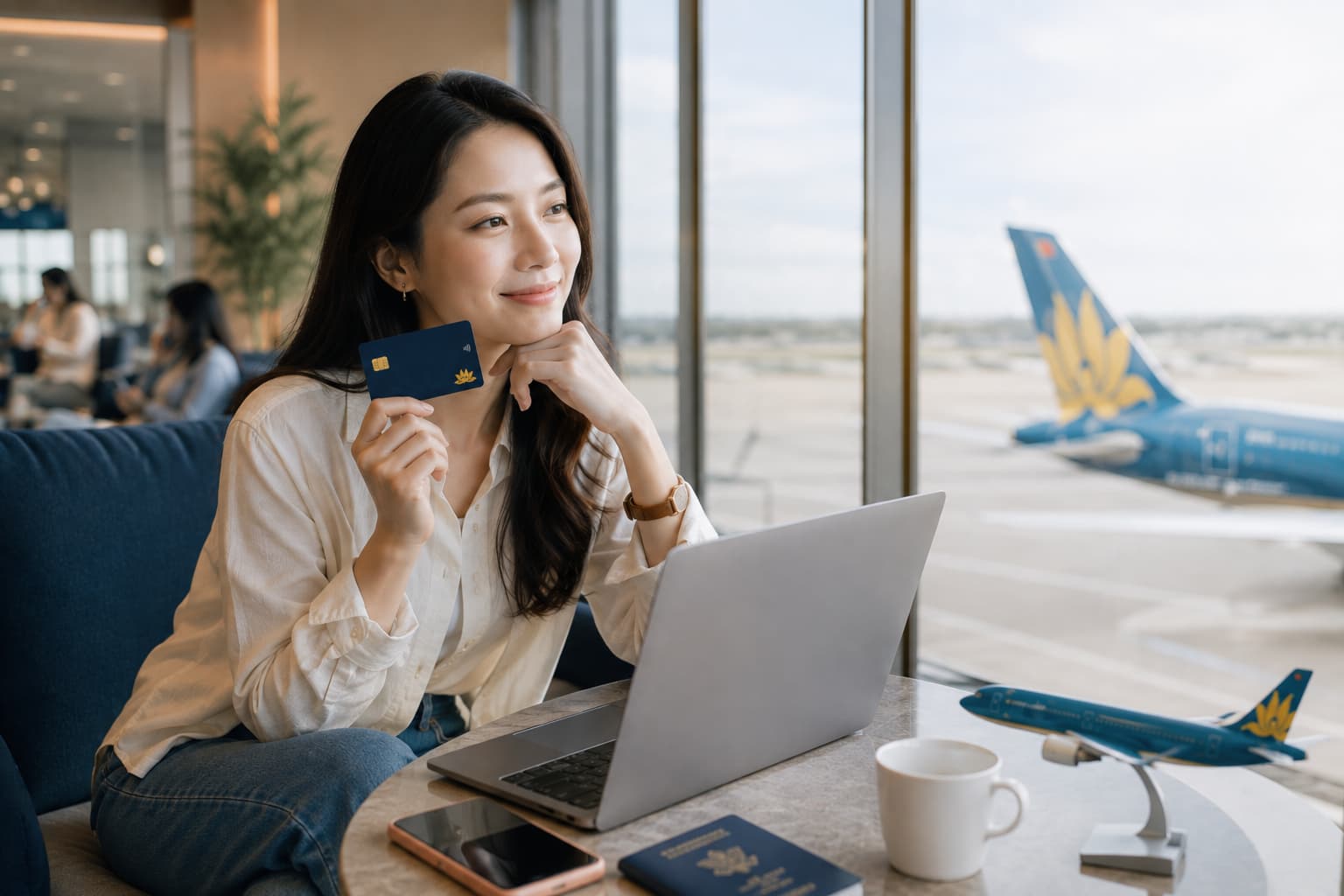 thẻ tín dụng vietnam airlines ưu đãi