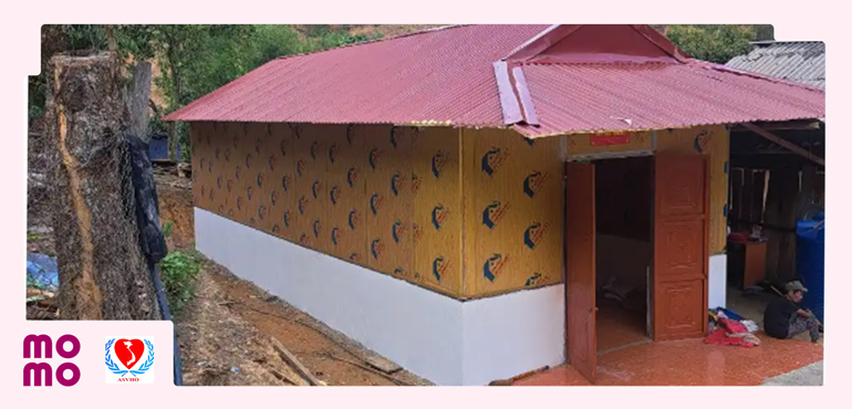 Xây mái ấm trao tặng em Hoàng Thái Bảo