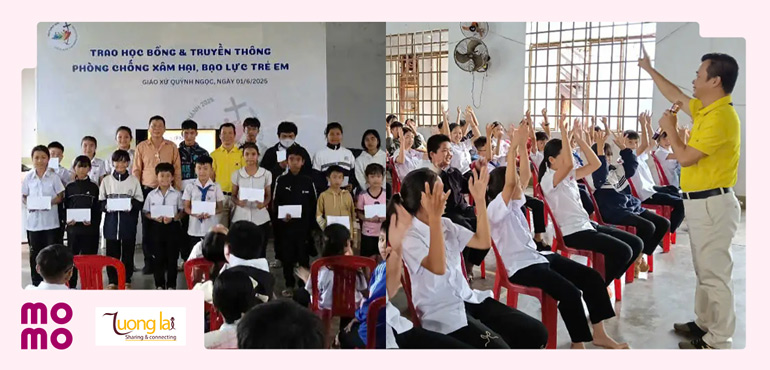 Gây quỹ thành công mang học bổng và kỹ năng phòng chống xâm hại đến trẻ em vùng cao Đắk Lắk