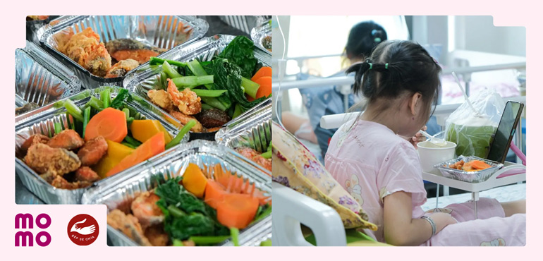 Trao 2000 suất ăn dinh dưỡng và hỗ trợ bệnh nhi ung thư tại BV Nhi Đồng