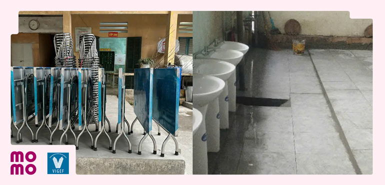 Cải thiện nhà ăn bán trú cho 572 học sinh vùng cao Sơn Vĩ, Hà Giang