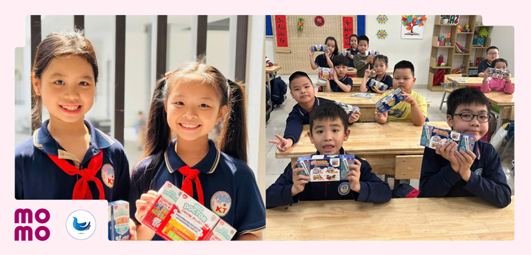 Trao 10.000 hộp sữa dinh dưỡng đến 3.000 học sinh vùng khó khăn