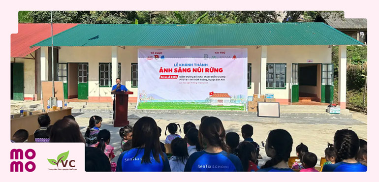 Xây lớp học mới, mở tương lai bền vững cho học sinh Sín Chải