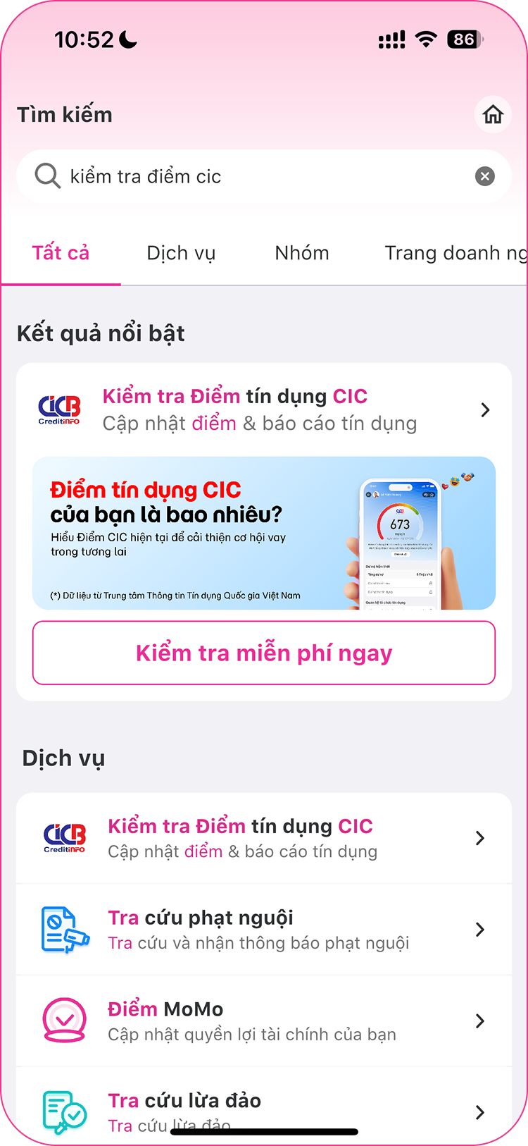 trả chậm ví trả sau momo có sao không