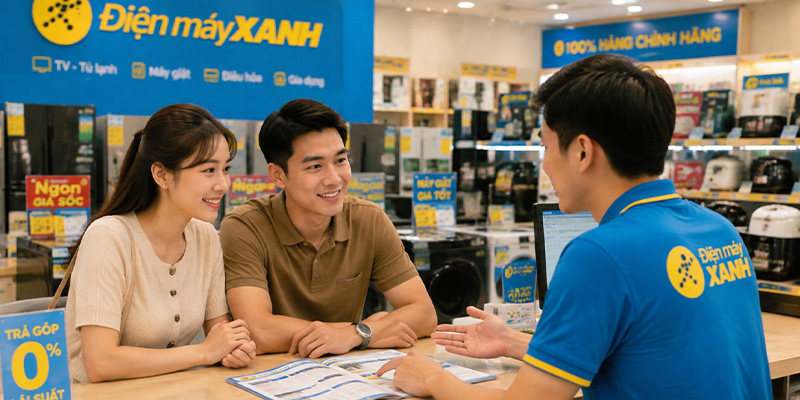 trả góp máy lạnh