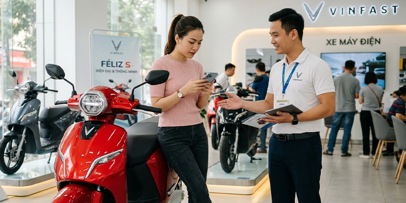 trả góp xe điện VinFast