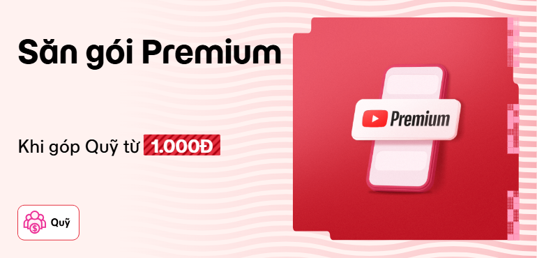 Quay thưởng Ting Ting - Săn gói YouTube Premium miễn phí 6 tháng