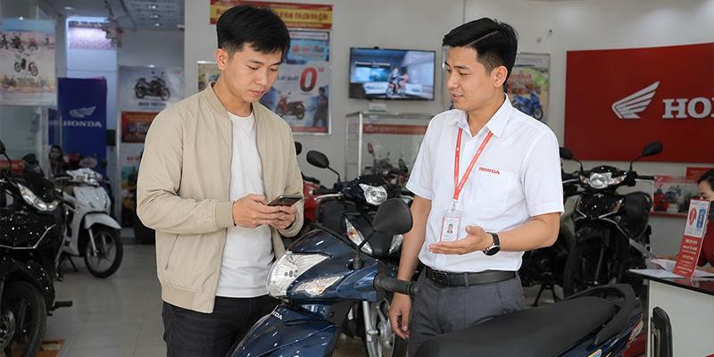 xe Wave trả góp