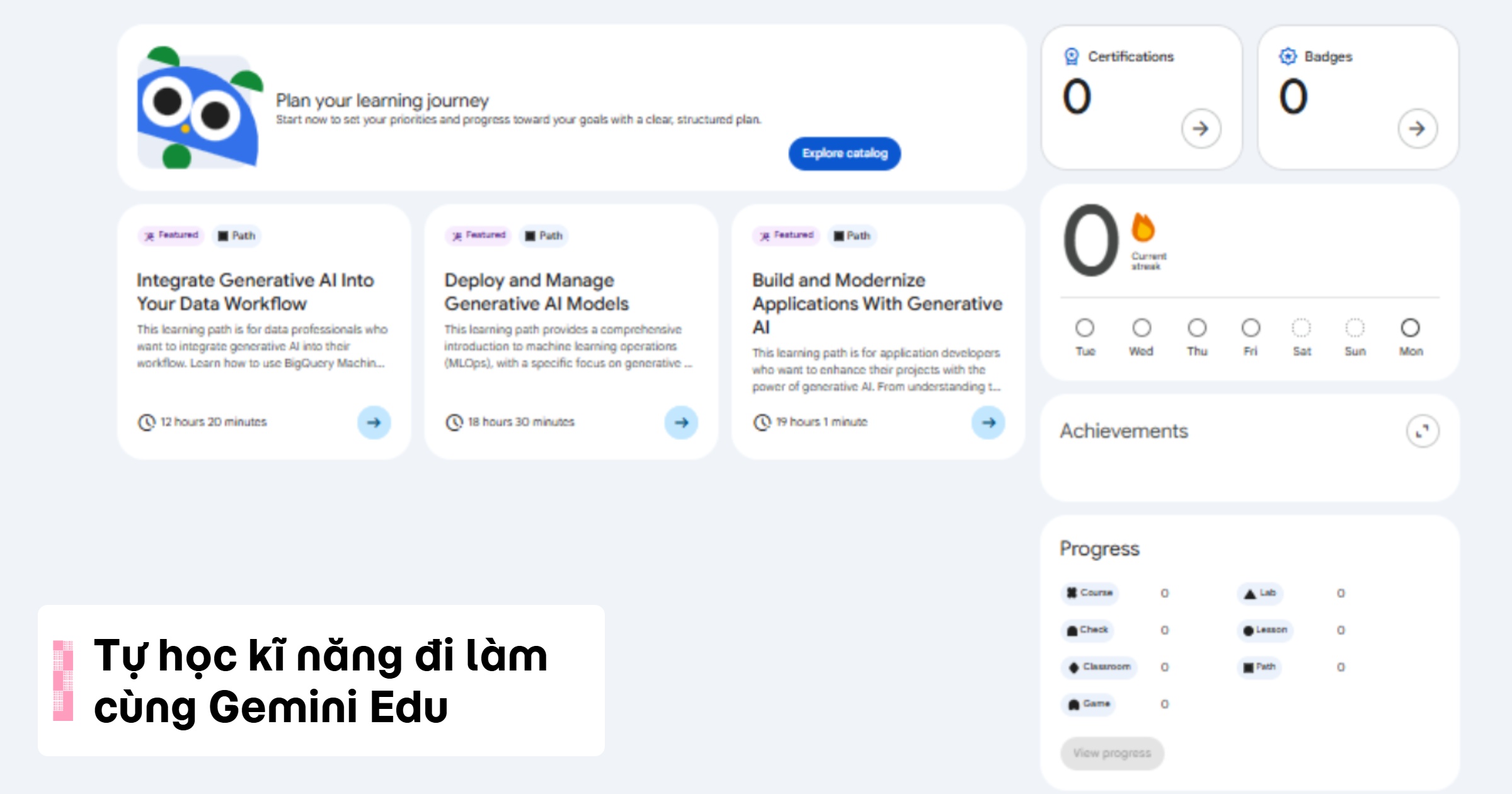 Lộ trình tự học kỹ năng đi làm: Biến khoảng trống thành checklist với Google Skills