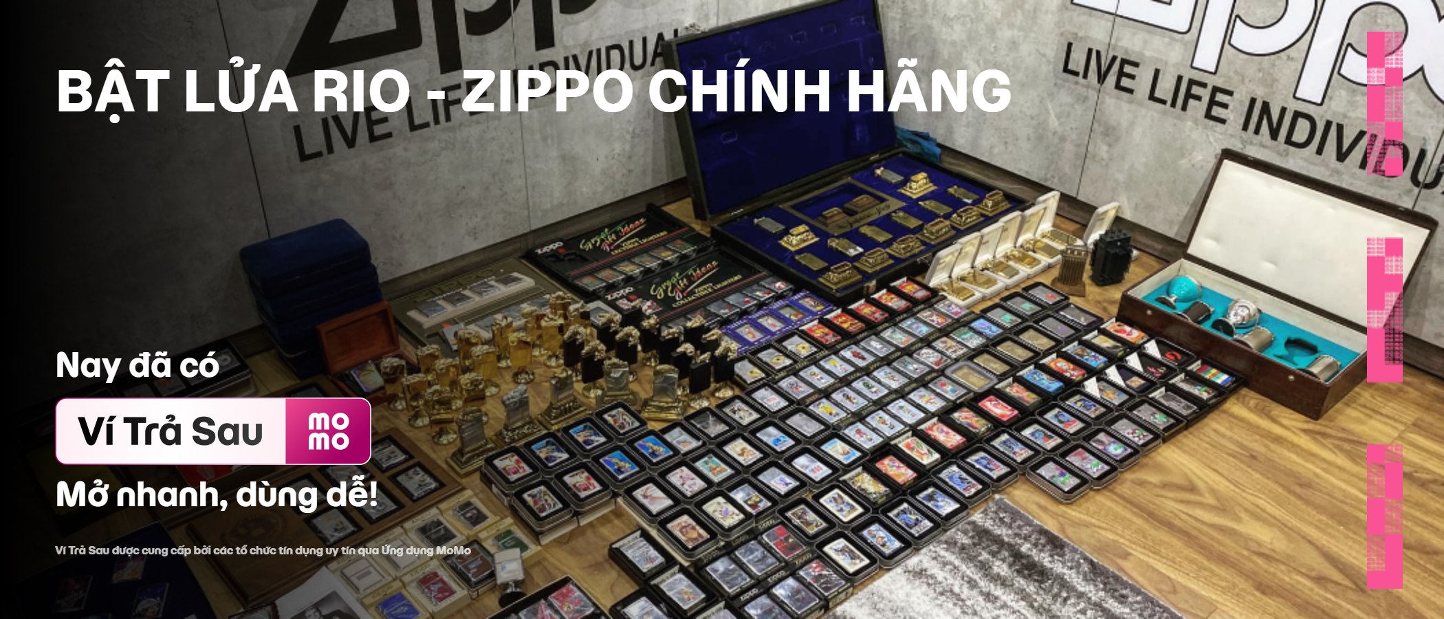 BẬT LỬA RIO - ZIPPO CHÍNH HÃNG