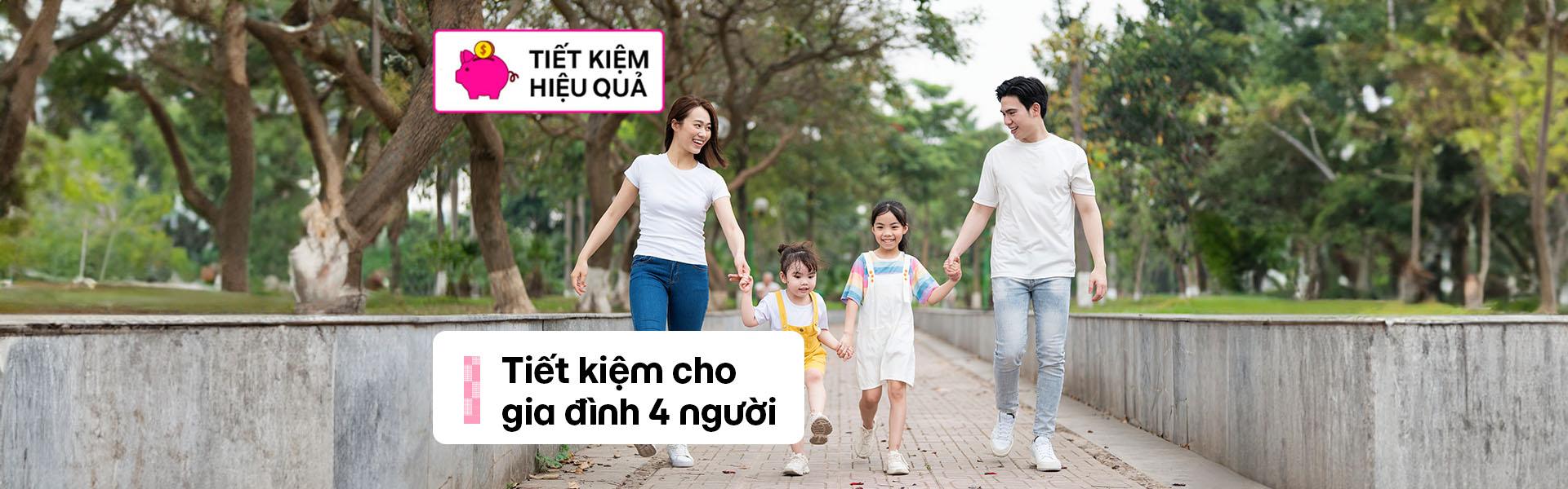 Cách chi tiêu tiết kiệm đơn giản mà hiệu quả cho gia đình 4 người
