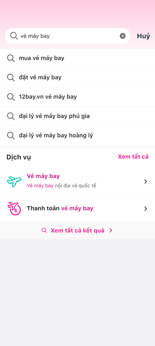 Mua vé máy bay bằng Ví Trả Sau trên Ứng dụng MoMo