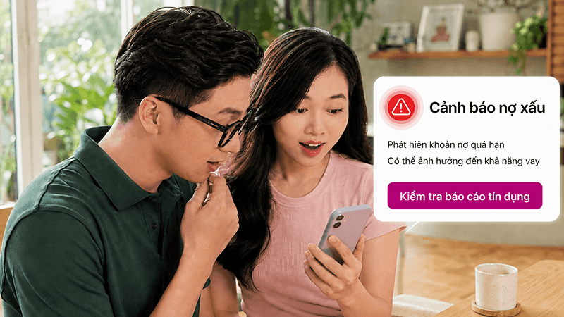 <h4>Cảnh báo nợ xấu/ lừa đảo kịp thời</h4>