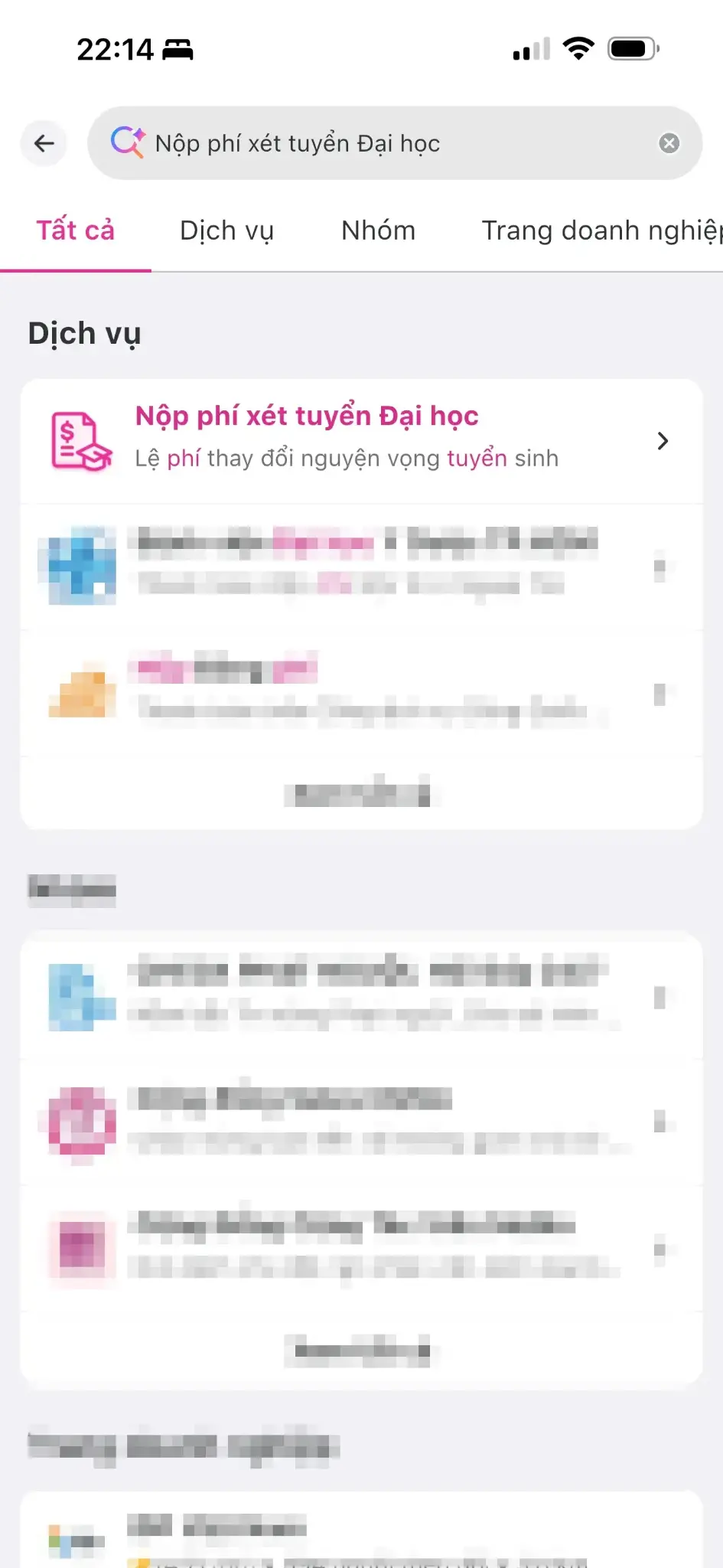 Hướng dẫn đóng phí trên MoMo