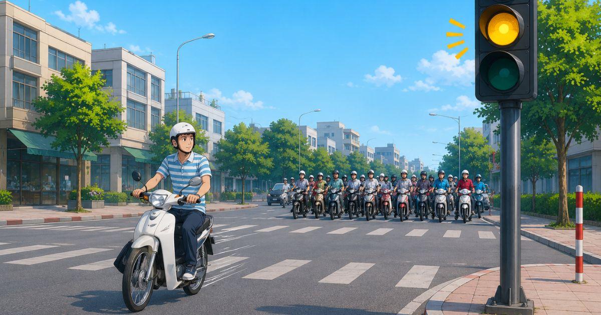 Lỗi vượt đèn vàng - Mức phạt, quy định và cách xử lý theo Nghị định 168