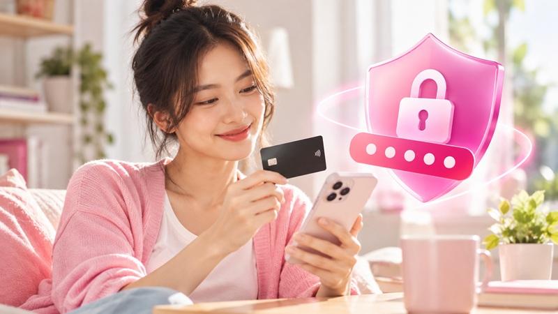 thẻ tín dụng có mật khẩu không