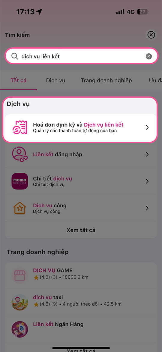 Điều chỉnh hạn mức thanh toán